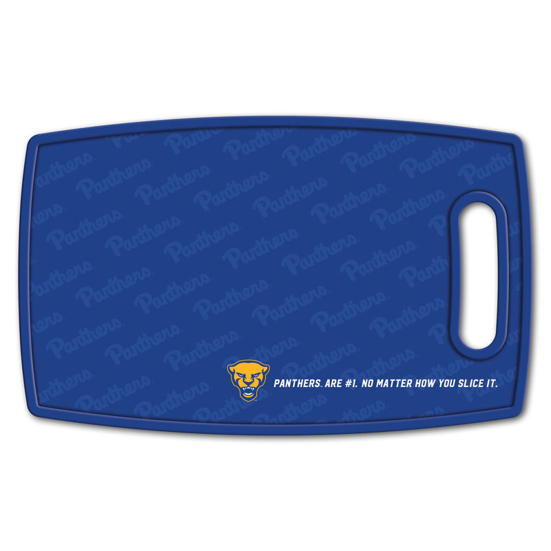 YouTheFan NCAA Logo Series Cutting Board, Pittsburgh Panthers