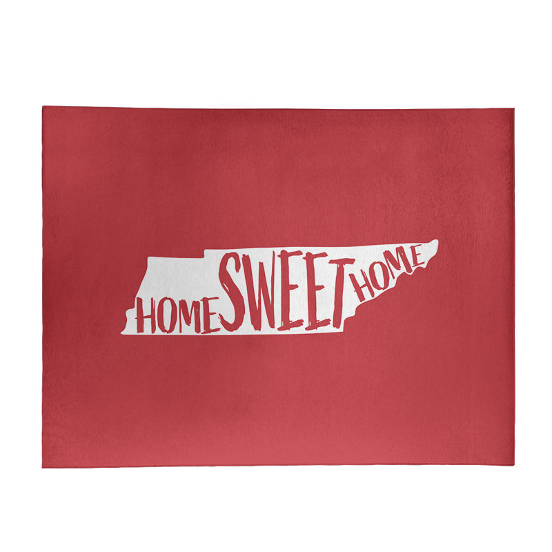 Tapis en poly-chenille tennessee à la maison, Rectangle 9 pi x 12 pi