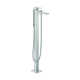 Metropol Freestanding Tub Filler Trim with Lever Handle and 1.75 GPM Handshower Trim Set Only