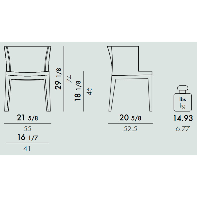 Mademoiselle Upholstered Armchair, Black, Sketches
