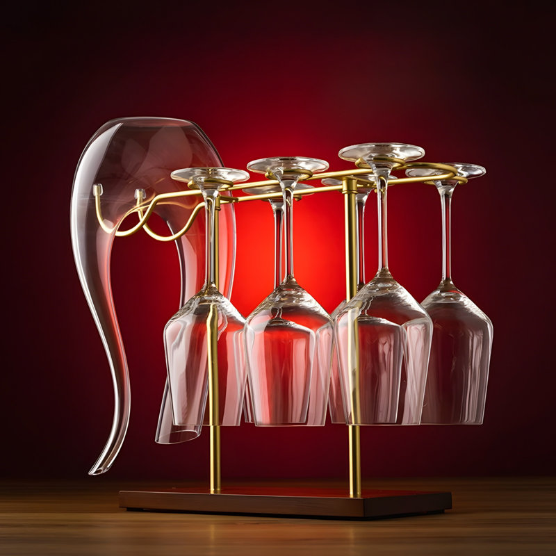 Ensemble de porte-bouteilles Light Luxury