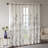 Burnout Printed Curtain Panel