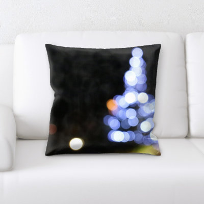 Housse et insert de coussin carré flouté