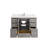 Esin 48'' Single Bathroom Vanity with Quartz Top