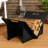 Cantrell 27.5'' W Metal Log Rack