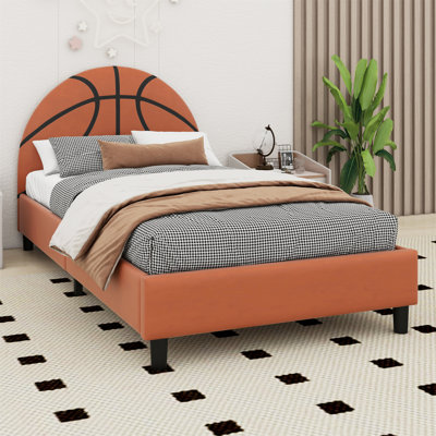 Lit plateforme tapissier Basketball Design