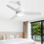 Ventilateur de plafond moderne à 3 pales avec lumière DEL et télécommande Ladontay-1879626393-1896786874
