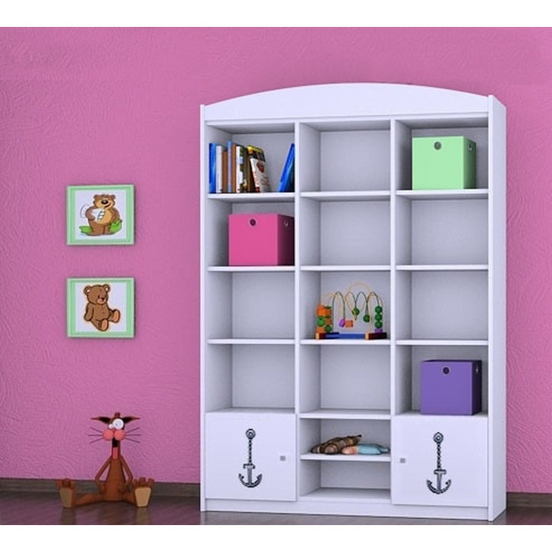 Cadence 183cm H X 132cm W Kids Cube, White