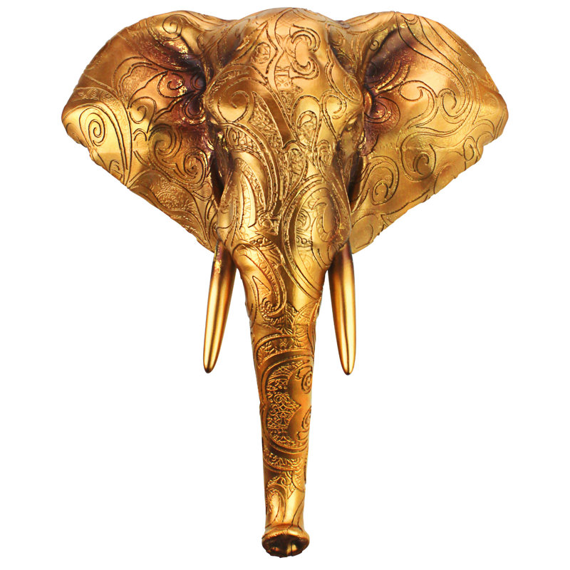 Sculpture murale Fortune Mandala Elephant