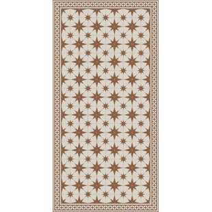 Nightsky Brown Easy to Clean Vinyl Mat
