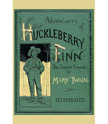 « the adventures of orckleberry finn » par mark twain-impression de publicités