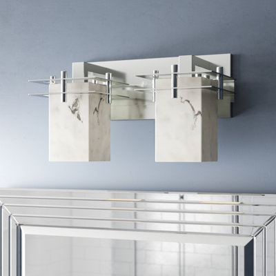 Éclairage pour meuble-lavabo 2 lumières Salina