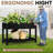 High-Density Polyethylene Elevated Planter-428315753