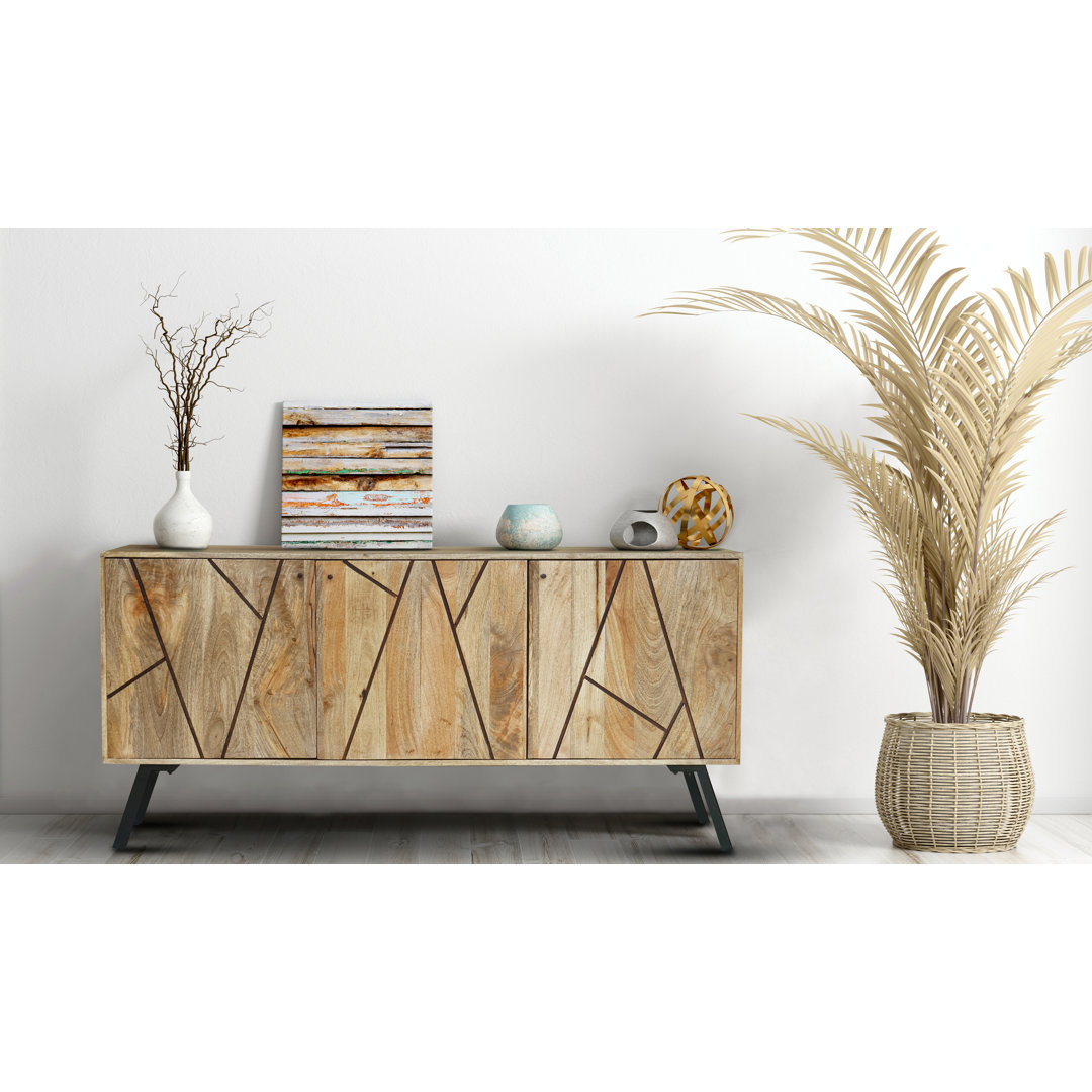 Sideboard Meranda aus Massivholz 162 cm