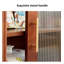 Armoire de rangement moderne en bois massif