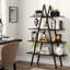165.1cm H x 91cm W Steel Etagere Bookcase-477519337