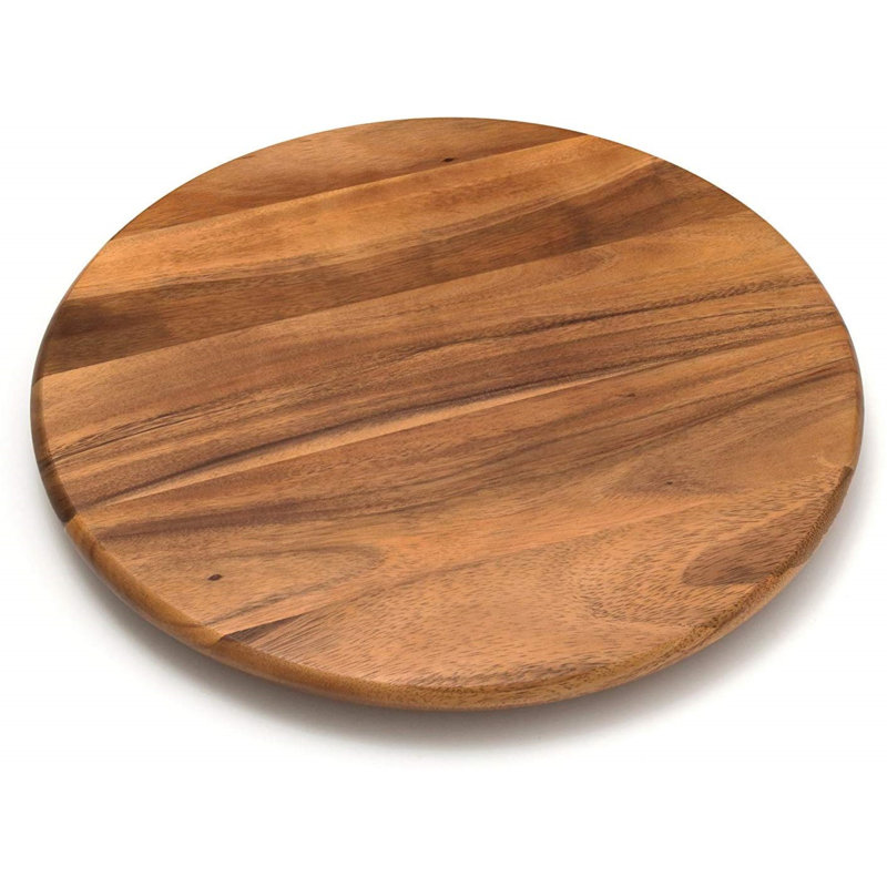 George Oliver Wood Lazy Susan, 1.25" H x 16" W x 16" D