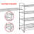 12 Pair Stackable Shoe Rack