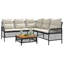 Bay Isle Home? Ensemble de canapé de patio 2 pièces avec coussins en rotin de polyester-227285967-227285963