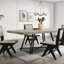 Ensemble de salle à manger rectangulaire en bois -1076662828-1076662830