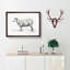 Standing Sheep by Jean Bernard - Picture Frame Art Print-55615399-55615398