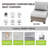 Jeanan Wicker 6 - Person Modular Patio Conversation Sets with Cushions-2058598060