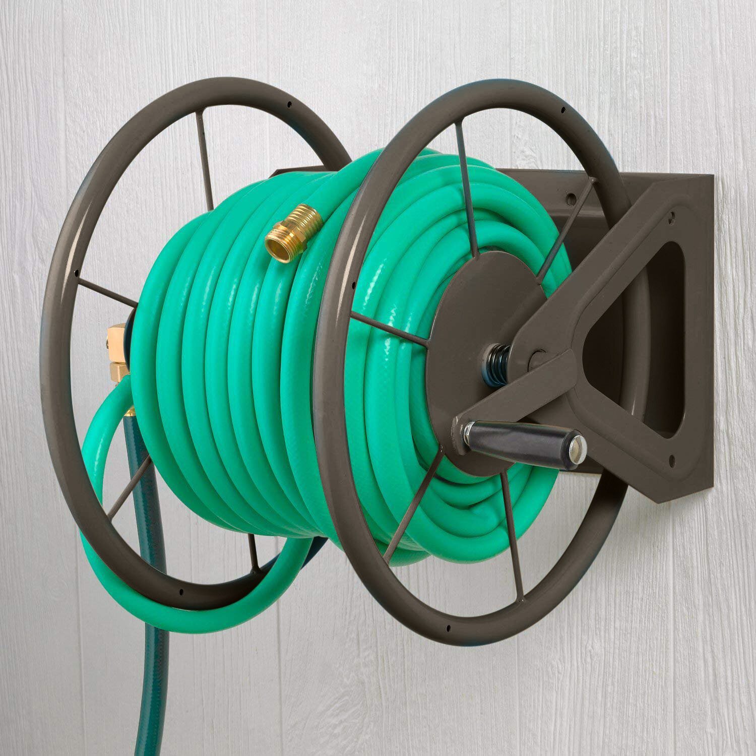 Liberty Garden Versatile Home Outside Water Hose Reel & Reviews ...