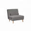 Chaise convertible en velours pliable-115641776