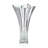 Mikasa Florale 14 in. Crystal Vase