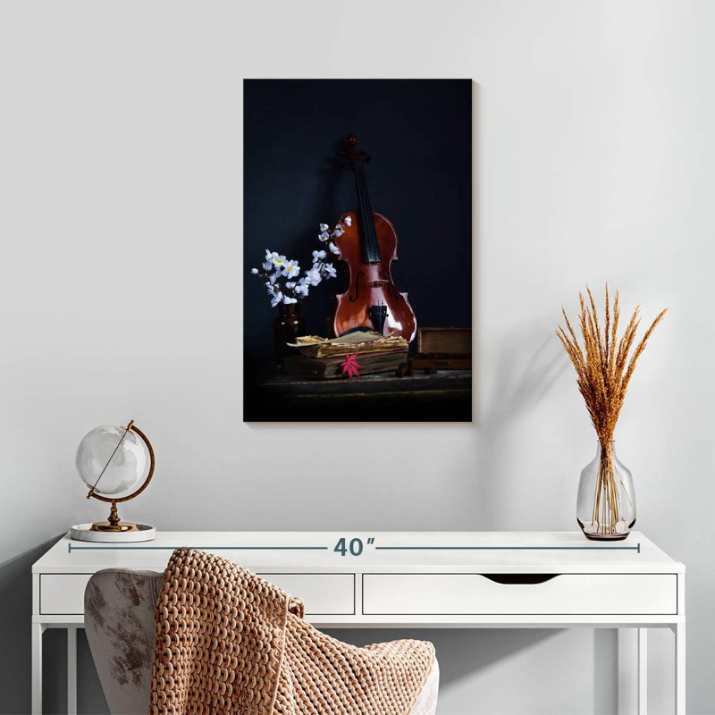 Abarca Violon Decor, H 24 po x l 16 po