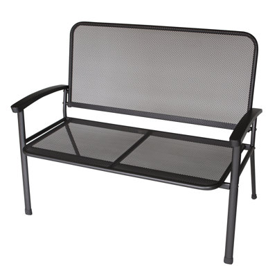 Phlox Steel Outdoor Bench