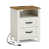 Rustic White/Honey Brown