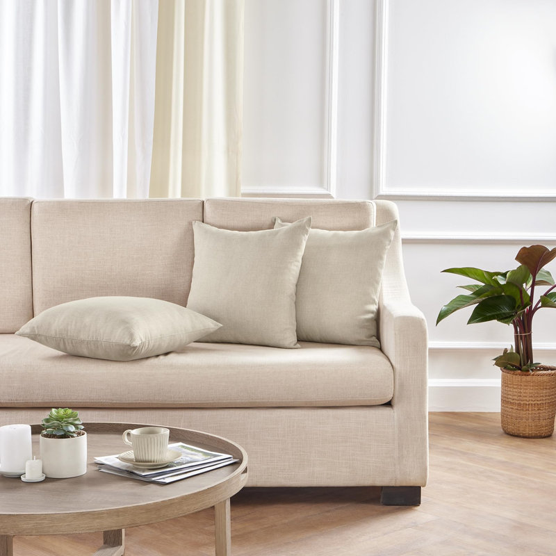 Montauk - 100% Pure Linen Pillow Cover, Natural