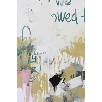 I'm Okay IV - Wrapped Canvas Painting