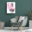Orren Ellis Melissa Wang Shimmer Blush II, art mural sur toile-1858081133