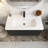 36“ Wall Mounted Floating Bathroom Vanity With White Ceramic Sink
