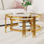 Ensemble de tables basses 2 pièces Modern, table basse gigogne