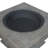 Light-Weight Concrete Wood Burning Square Fire Pit