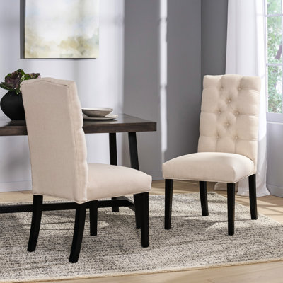 Chaise de salle à manger 2 pièces avec dossier - style moderne pour l'intérieur de la maison, 42 po x 24,5 po x 21,12 sièges, salle à manger contemporaine, H 42 po, l 24,5 po, P 21,12 po