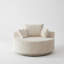 Fauteuil demi-tonneau en velours côtelé 55 po-1513527994