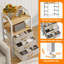 40cm W Metal Bedside Table-2069304554