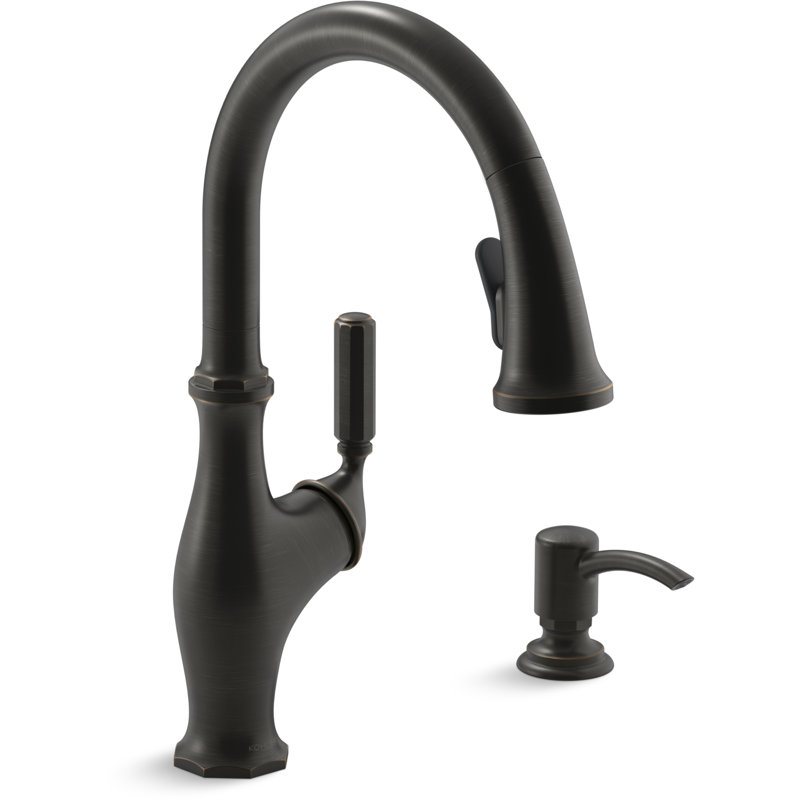 Worth Pulldown Kitchen Faucet, Oil-Rubbed Bronze