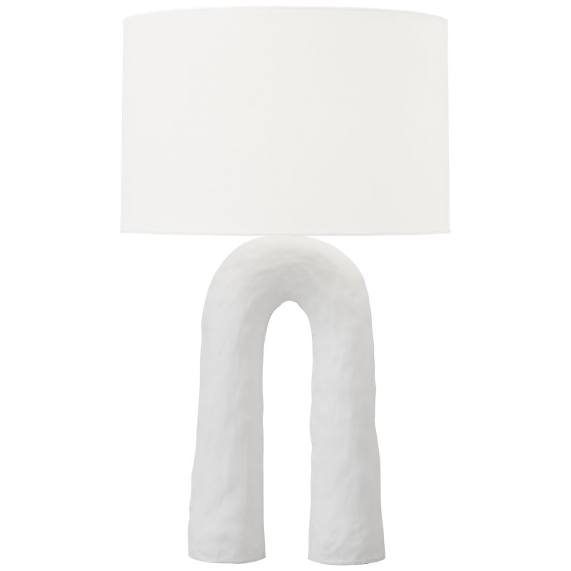 Aura Table Lamp, Matte White