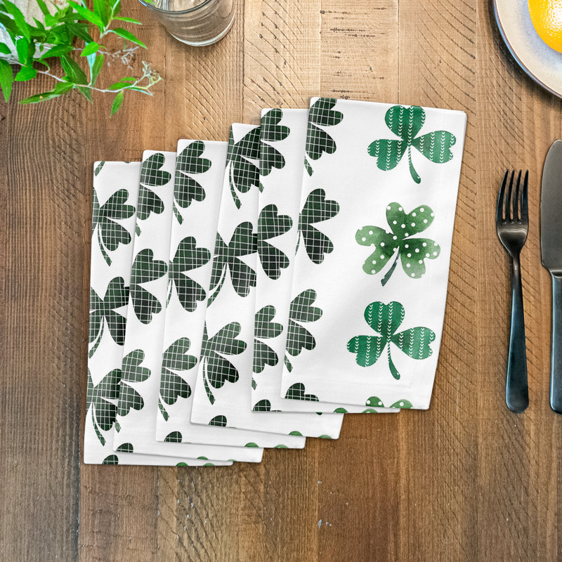 Anjelah Cotton Twill No Pattern Square Napkin