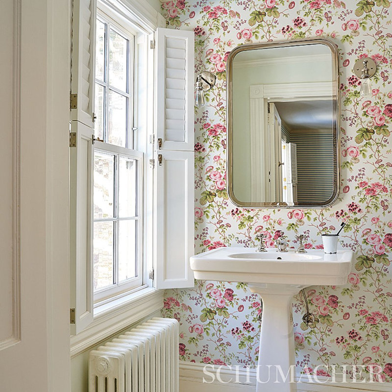 Salisbury Wallpaper, Pink