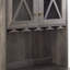 Armoire de bar Farmhouse pour les boissons alcoolisées et les verres, armoire de cuisine de salle à manger avec support à vin, buffet Buffets