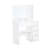 Makeup Vanity Desk With Mirror & , 3 Settings, 4 Drawers, Spacious, White Modern Style Table Lighting Declarations, Vast Storage Space,