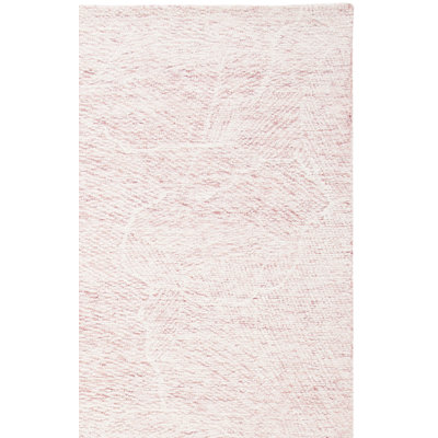 Goin Hand Tufted Indian Wool And Cotton With Latex Solid Color Rug