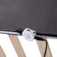 Lit plateforme tapissier avec 2 dossiers, gris, grand-1788739492-1788739498