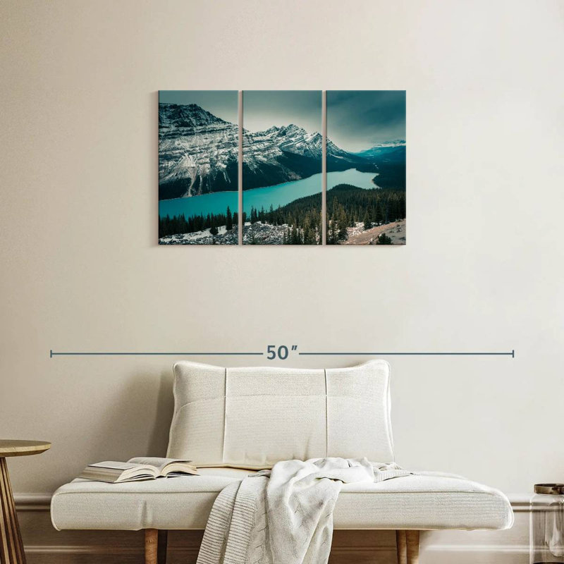 Alvord Peyto Lake, 20" H x 33" W